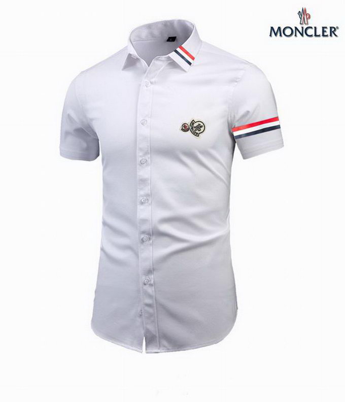 Moncler Short Sleeve Shirt Mens ID:20240703-362